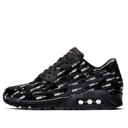 Nike: Чёрные кроссовки  Air Max 90