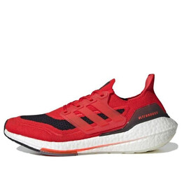 Adidas: Красные кроссовки 