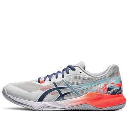 Asics: Серые кроссовки 