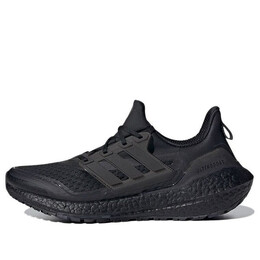 Adidas: Чёрные кроссовки  Ultraboost 21