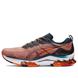 Asics: Оранжевые кроссовки 