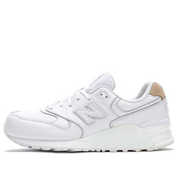 New Balance: Белые кроссовки 