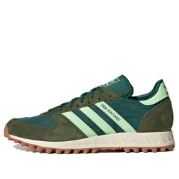 Adidas: Зелёные кроссовки 