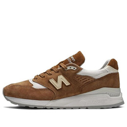 New Balance: Оранжевые кроссовки 