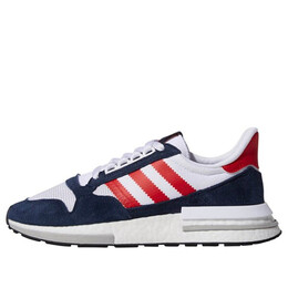 Adidas: Синие кроссовки  ZX-500