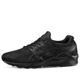 Asics: Чёрные кроссовки 