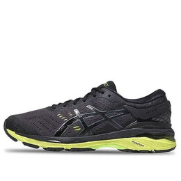 Asics: Чёрные кроссовки 