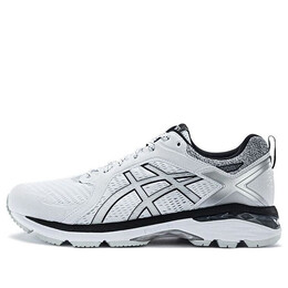 Asics: Серые кроссовки 