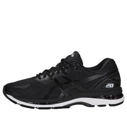 Asics: Чёрные кроссовки 