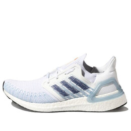Adidas: Белые кроссовки  UltraBoost 20