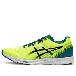 Asics: Жёлтые кроссовки 