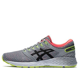 Asics: Серые кроссовки 