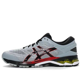 Asics: Серые кроссовки 