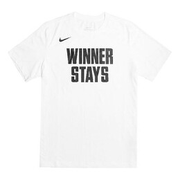 Nike: Белая футболка  Dri FIT