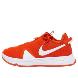 Nike: Оранжевые кроссовки 