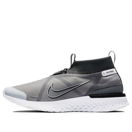 Nike: Серые кроссовки 