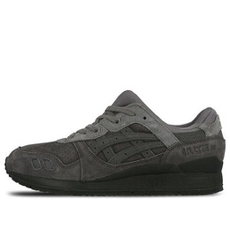 Asics: Серые кроссовки 