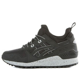 Asics: Чёрные кроссовки 