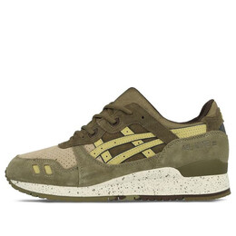 Asics: Зелёные кроссовки 