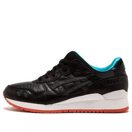 Asics: Чёрные кроссовки 