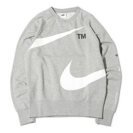 Nike: Серая толстовка 