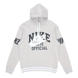 Nike: Серая толстовка 