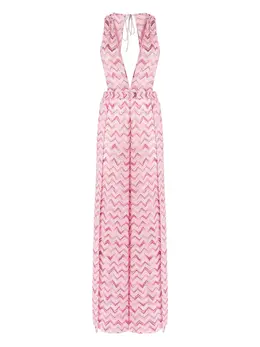 Missoni: Розовое платье 