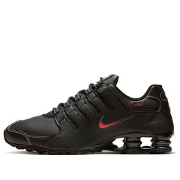 Nike: Чёрные кроссовки  Shox NZ