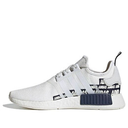 Adidas: Белые кроссовки  NMD_R1