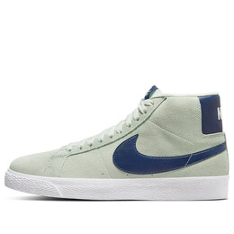Nike: Зелёные кроссовки  Zoom Blazer