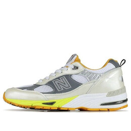 New Balance: Белые кроссовки  991