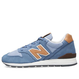 New Balance: Синие кроссовки  996