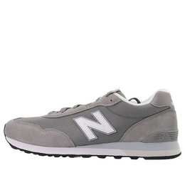New Balance: Серые кроссовки 