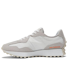 New Balance: Белые кроссовки  327