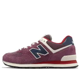 New Balance: Красные кроссовки  574