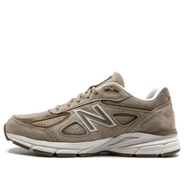 New Balance: Бежевые кроссовки 