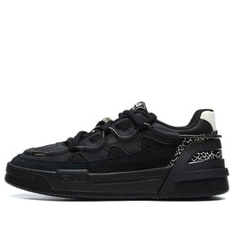 Fila: Чёрные кроссовки 