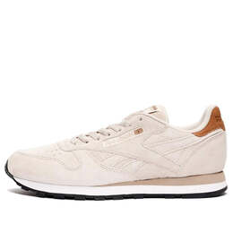 Reebok: Коричневые кроссовки  Classic Leather