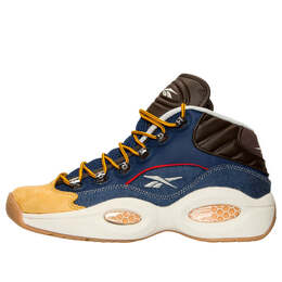 Reebok: Синие кроссовки  Question Mid
