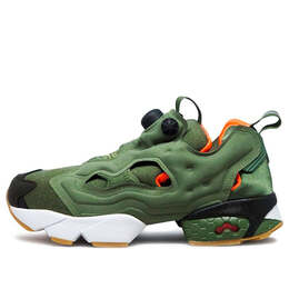 Reebok: Зелёные кроссовки  InstaPump Fury OG