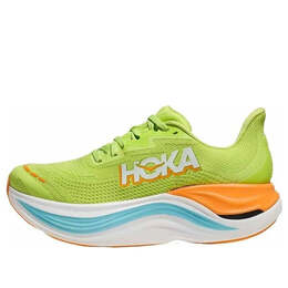 Hoka One One: Зелёные кроссовки 