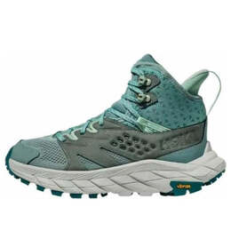 Hoka One One: Зелёные кроссовки 