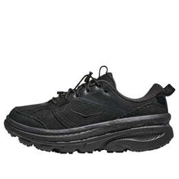 Hoka One One: Чёрные кроссовки 