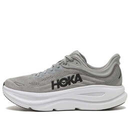 Hoka One One: Серые кроссовки 