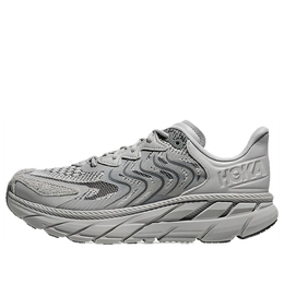 Hoka One One: Серые кроссовки 