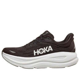 Hoka One One: Чёрные кроссовки 