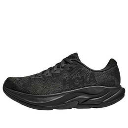 Hoka One One: Чёрные кроссовки 