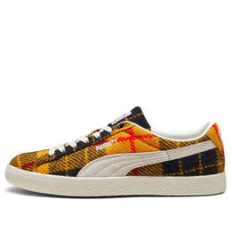 PUMA: Жёлтые кроссовки  Suede