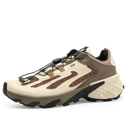 Salomon: Бежевые кроссовки 