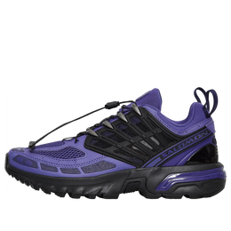 Salomon: Фиолетовые кроссовки 
